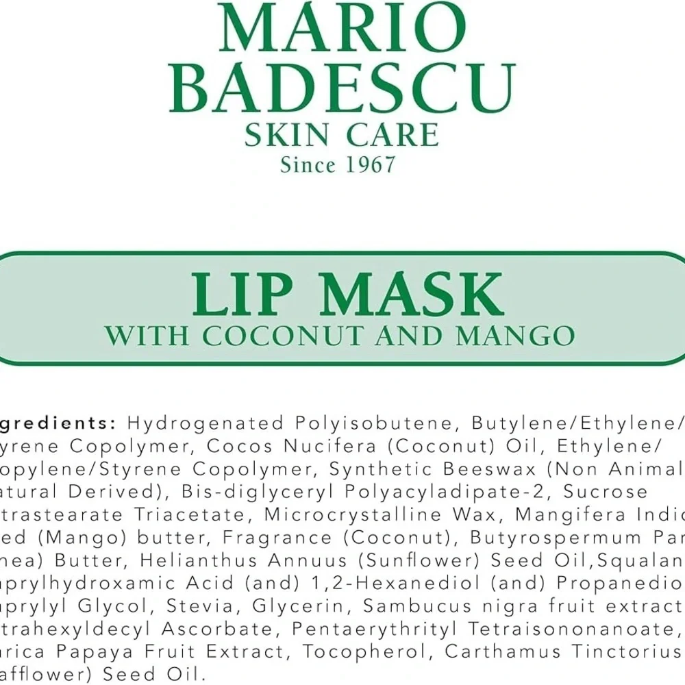 Mario Badescu Lip Care Set - Coconut & Mango